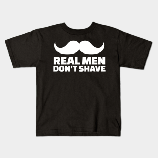 Mustache Kids T-Shirt - Mustache by Designzz